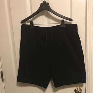Black Corduroy shorts